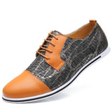 Autumn Spring Breathable Lace Up  Casual Mens Shoes