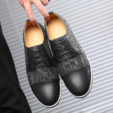 Autumn Spring Breathable Lace Up  Casual Mens Shoes