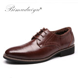 High Quality Brogues Lace-Up Business Dress Shoes