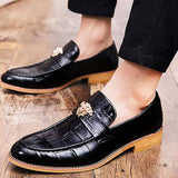 Fashion Patent Leather Men's Dress Shoes