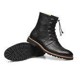 Fashion Bullock Shoes Handmade Warm Genuine Leather Winter Boots