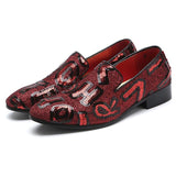 Fashion Personality Sequins Letter Tide Men's Shoes