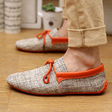 Breathable Fashion Weaving Men Casual Shoes