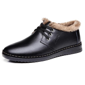 High Quality Men's Casual Fur Warm Shoes