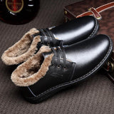 High Quality Men's Casual Fur Warm Shoes