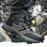 Winter Shoes Male high tops Footwear Super Warm Plush Snow Boots
