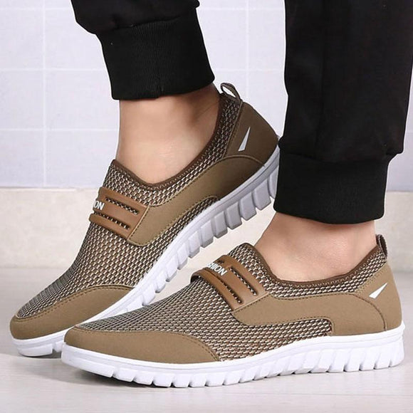 Comfortable Mesh Breathable Lightweight Men's Casual Shoes