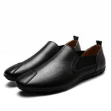 Full Grain Leather Slip on Loafer Men's Shoes