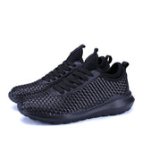 Men's Fashion walking Jogging woven Running Sneaker Shoes