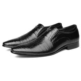 Men's Retro Formal Business Leather Footwear Dress Shoes