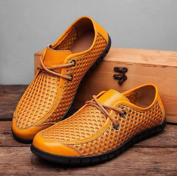 Mesh Breathable Soft Loafers Shoes