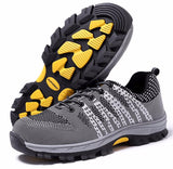 Men Puncture Proof Durable Breathable Protective Footwear