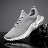 Men's Fashion Jogging Casual Running Walking Mesh Sneakers