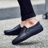 Big Size Men Genuine Leather Shoes