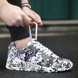 Athletic Zapatillas Outdoor Camouflage Trainer Shoes