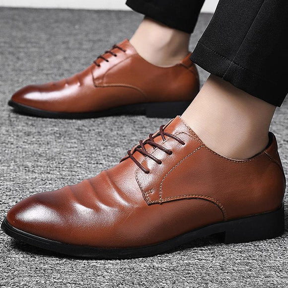 Fashion Pointed Toe Office Oxford Men's Dress Shoes