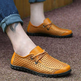 Mesh Breathable Soft Loafers Shoes