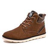 Winter New Lace-up High Style Plush Warm Casual Shoes