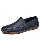 Fashion Leather Comfortable Slip-On Men's Casual Shoes