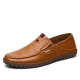 Fashion Leather Comfortable Slip-On Men's Casual Shoes