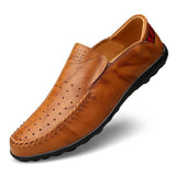 Fashion Genuine Leather Male Shoes Plus size to 13