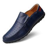 Fashion Genuine Leather Male Shoes Plus size to 13