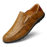 Fashion Genuine Leather Male Shoes Plus size to 13