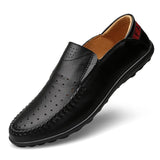 Fashion Genuine Leather Male Shoes Plus size to 13