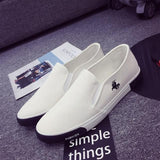High Quality Men's Breathable PU Leather Casual Shoes Flats Loafer