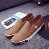 High Quality Men's Breathable PU Leather Casual Shoes Flats Loafer
