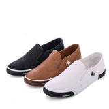 High Quality Men's Breathable PU Leather Casual Shoes Flats Loafer