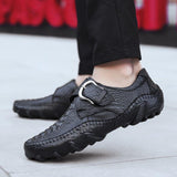 Fashion Genuine Leather Casual Driving Moccasins Men's Loafers