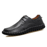 Fashion Handmade Brand Genuine leather men Flats