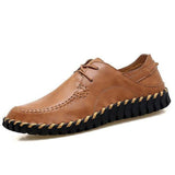 Fashion Handmade Brand Genuine leather men Flats