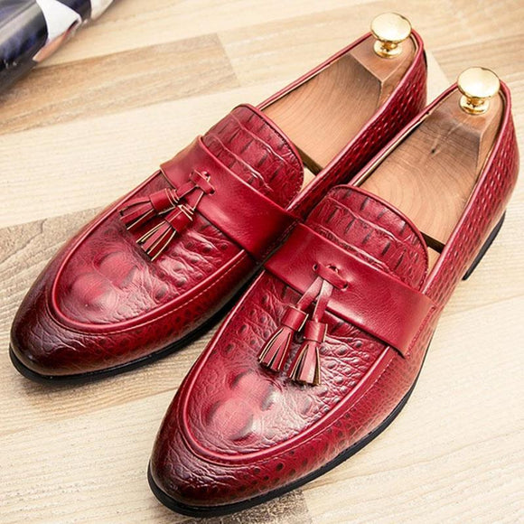 Fashion Plus Size Slip-on Men's Dress Shoes