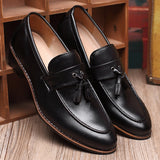 Men's Tassels Leather Oxford Dress Shoes