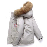 Unisex Down Coats for Winter Puffer Down Jacket Clothes  Warm Overcoats Hooded