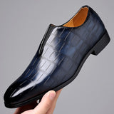 Men's Fashion Handmade Moccasins Leather Dress Shoes