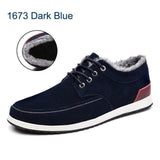 Men's Leather Casual Warm Shoes