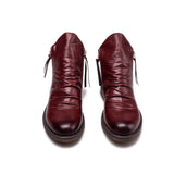 Men's Retro Ankle Leather Boots