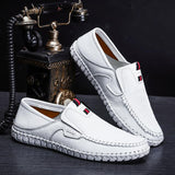 Fashion Leather Comfortable Slip-On Men's Casual Shoes