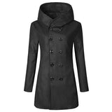 Mid-length Autumn Winter  Double-breasted Men's Trench Coats