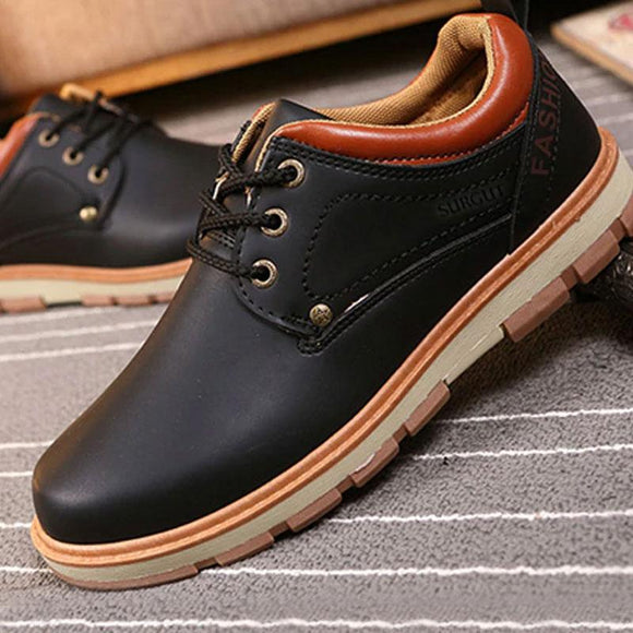 PU Leather Waterproof Shoes