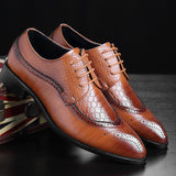 British Style Men Classic Business Formal Shoes