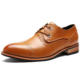 Luxury brand leather formal office classic loafers