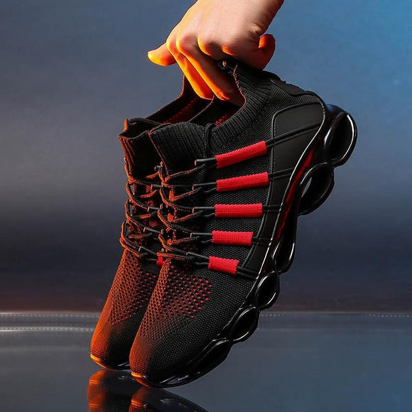 Men's New Fashion Breathable Sneaker Running Large Size Comfortable Sports Shoes