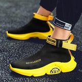 Men's High Top Fashion Sock Sneakers