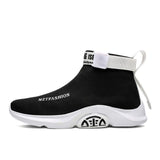 Men's High Top Fashion Sock Sneakers