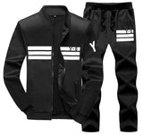 Men's Sets Autumn winter Sporting Suit (Sweatshirt + Sweatpants ) 2 PiecesTracksuit