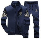 Men's Sets Autumn winter Sporting Suit (Sweatshirt + Sweatpants ) 2 PiecesTracksuit